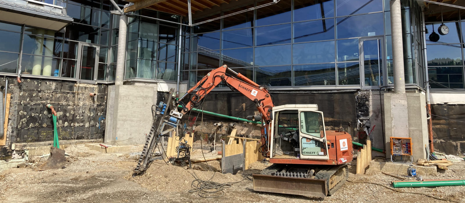 Therme Obernsees - Bohr- und Ankerarbeiten